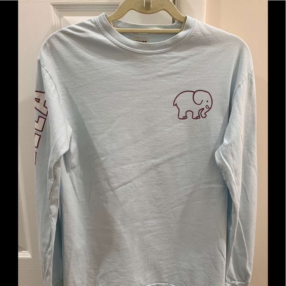 Ivory Ella Blue Elephant Shirt